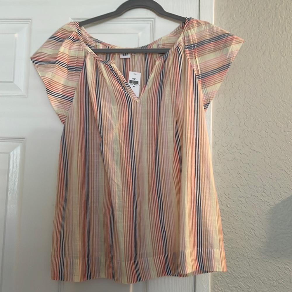 Gap Summer Striped Cotton Top
